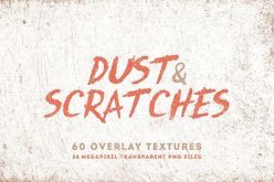 PBR texture Creativemarket – Dust & Scratches 60 Overlay Textures