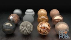 PBR texture Iray Material Libraries for 3ds Max