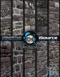 PBR texture Brick Collection Merchant Resource – Vol1 (PBR Textures)