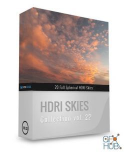 PBR texture HDRI Skies – VHDRI Skies pack 22