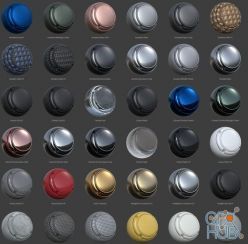 PBR texture GreyscaleGorilla TechProducts Materials Collection Maps TX + JPG + Preview