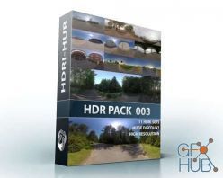 PBR texture HDRI Hub – HDR Pack 003 Roads