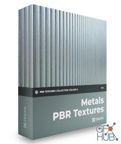 PBR texture CGAxis – Metals PBR Textures – Collection Volume 6