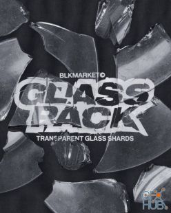 PBR texture BLKMARKET – Glasspack