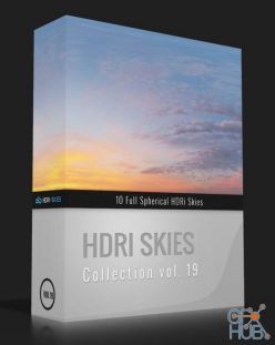 PBR texture HDRI Skies pack 19