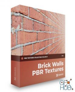 PBR texture CGAxis – Brick Walls PBR Textures – Collection Volume 9