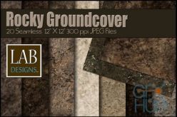 PBR texture Creativemarket – 20 Rocky Terrain Ground Textures