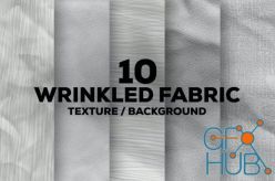 PBR texture Envato – 10 Wrinkled Fabric Texture Background
