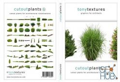 PBR texture Tony Textures – Cutout Plants Vol. 1-4
