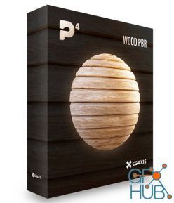 PBR texture CGAxis – Physical 4 Wood PBR Textures