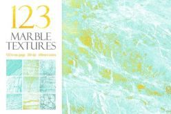 PBR texture Creativemarket – 123 Marble Blue & Gold Textures