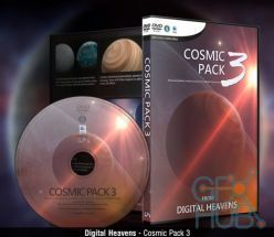 PBR texture Digital Heavens – Cosmic Pack 3