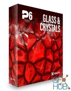 PBR texture CGAxis – Physical 6 – Glass and Crystals PBR Textures