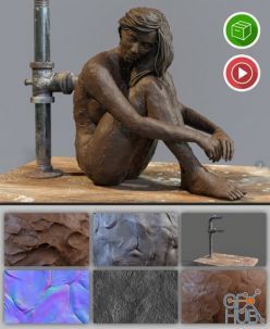 PBR texture Zbrush Guides – Digital Clay Pack