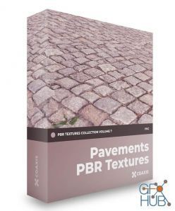 PBR texture CGAxis – Pavements PBR Textures – Collection Volume 7