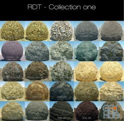 PBR texture Real Displacement Textures – Collection One (Vol. 1)
