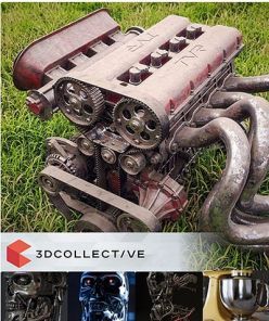 PBR texture Mastering CGI – 3D Collective – Texture Pack 01