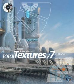 PBR texture 3DTotal Textures Vol. 7 – Sci-fi
