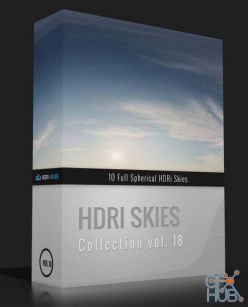 PBR texture HDRI Skies pack 18