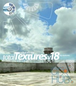 PBR texture 3DTotal Textures Vol. 18 – Sky Textures