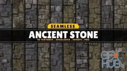 PBR texture CGTrader – Texture Pack Seamless Ancient Stone Vol 01 Texture