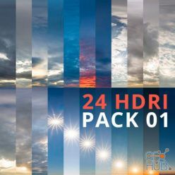 PBR texture 3DCollective – Real Light 24 HDRi Pro Pack 01 (Updated)