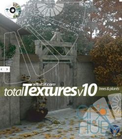 PBR texture 3DTotal Textures Vol. 10 – Trees & Plants