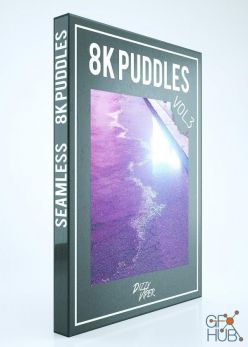 PBR texture Gumroad – Puddlemaps by Dizzy Viper Vol.3