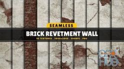 PBR texture CGTrader – Texture Pack Seamless Brick Revetment Wall Vol 01 Texture