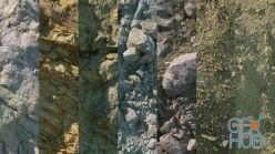 PBR texture Real Displacement Textures – RDT Collection Quarry Pack 01