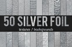 PBR texture Creativemarket – 50 Silver Foil Textures/Backgrounds
