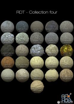 PBR texture Substance Store – RDT Collection 4 (Real Displacement Textures)