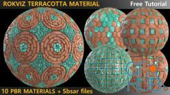 PBR texture ArtStation – 10 Rokviz Terracotta Materials