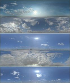 PBR texture Skies 360 – Seamless Panoramic Textures