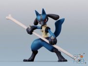 Lucario-Pokemon – 3D Print