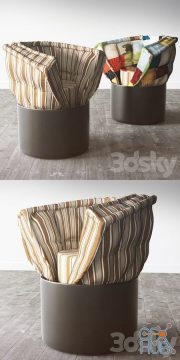 HUGGY armchair-bed by Lago