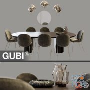 Gubi Dining Set (Vray+Corona)