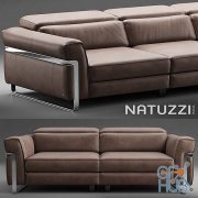 Modern sofa Fidelio by Natuzzi