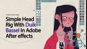 Simple Head Rig With Duik Bassel In Adobe After Effects