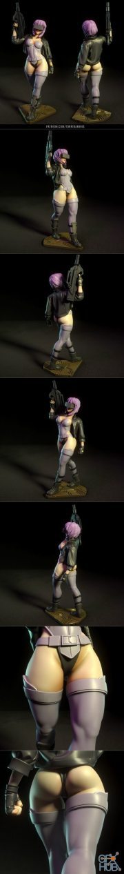 Major Motoko Kusanagi – 3D Print