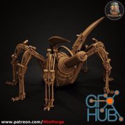 Steampunk Spider – 3D Print