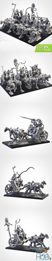 Skeletons Chariots – 3D Print