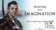 Skillshare – Painting from Imagination: Portrait Digital Painting Process in Photoshop