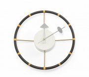 Wall clock Steering Wheel by George Nelson