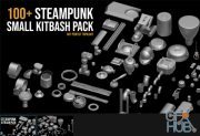 ArtStation Marketplace – 100+ Steampunk small Kitbash pack Vol_2