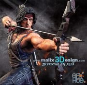3D Print Rambo (Sylvester Stallone)