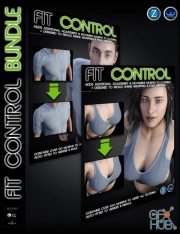 Daz3D, Poser: Fit Control Bundle for Genesis 8 Female(s) and Male(s) (Update Genesis 8.1)