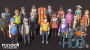 Unreal Engine – POLYGON City Characters