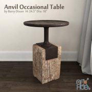 Table Anvil Occasional by Barry Dixon