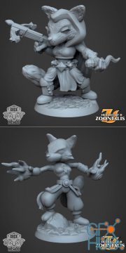 Fox Ranger and Fox Wizard – 3D Print